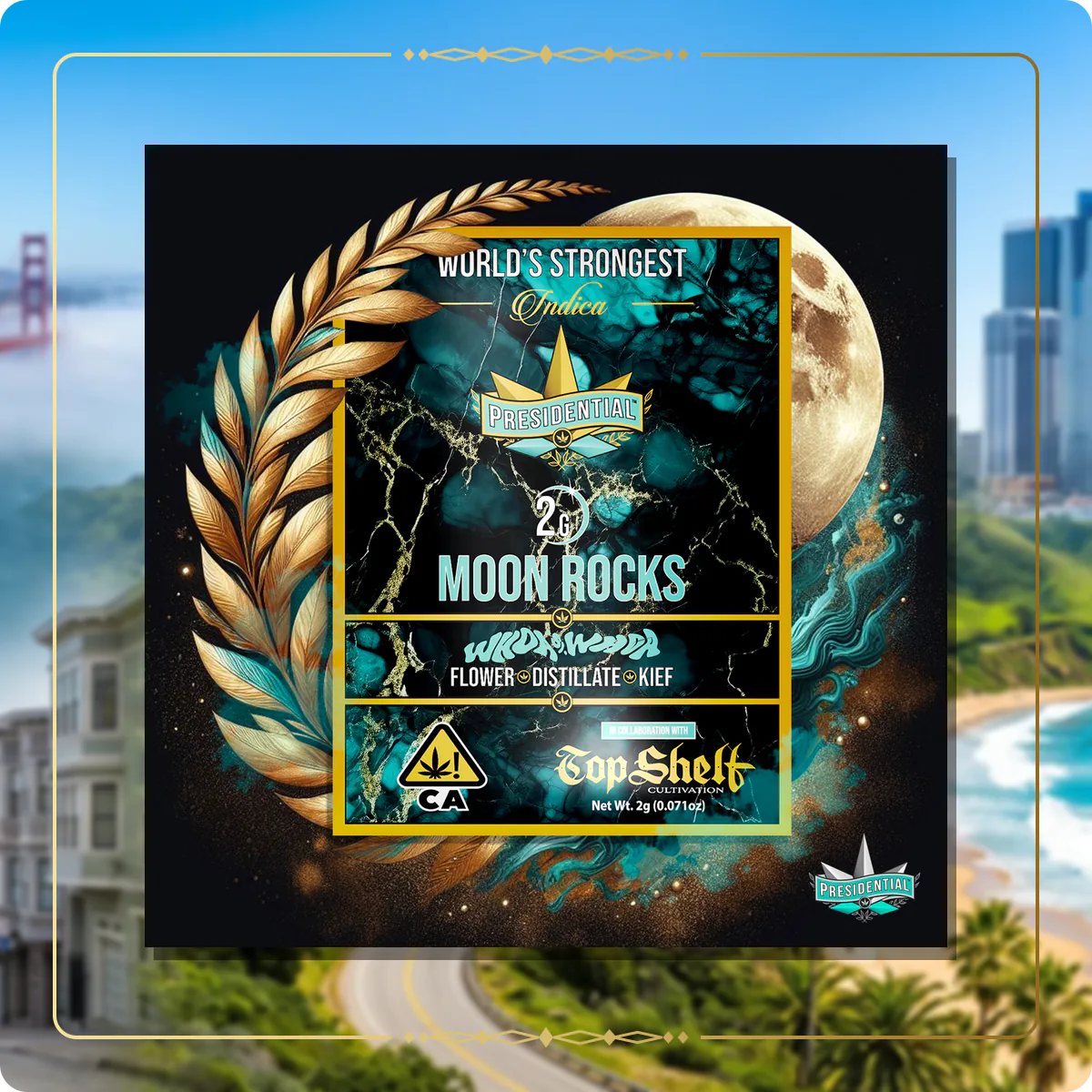 Whoa Si Whoa Presidential Moon Rock variant 2 for the California home collection